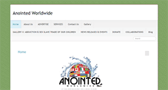 Desktop Screenshot of anointedonline.net